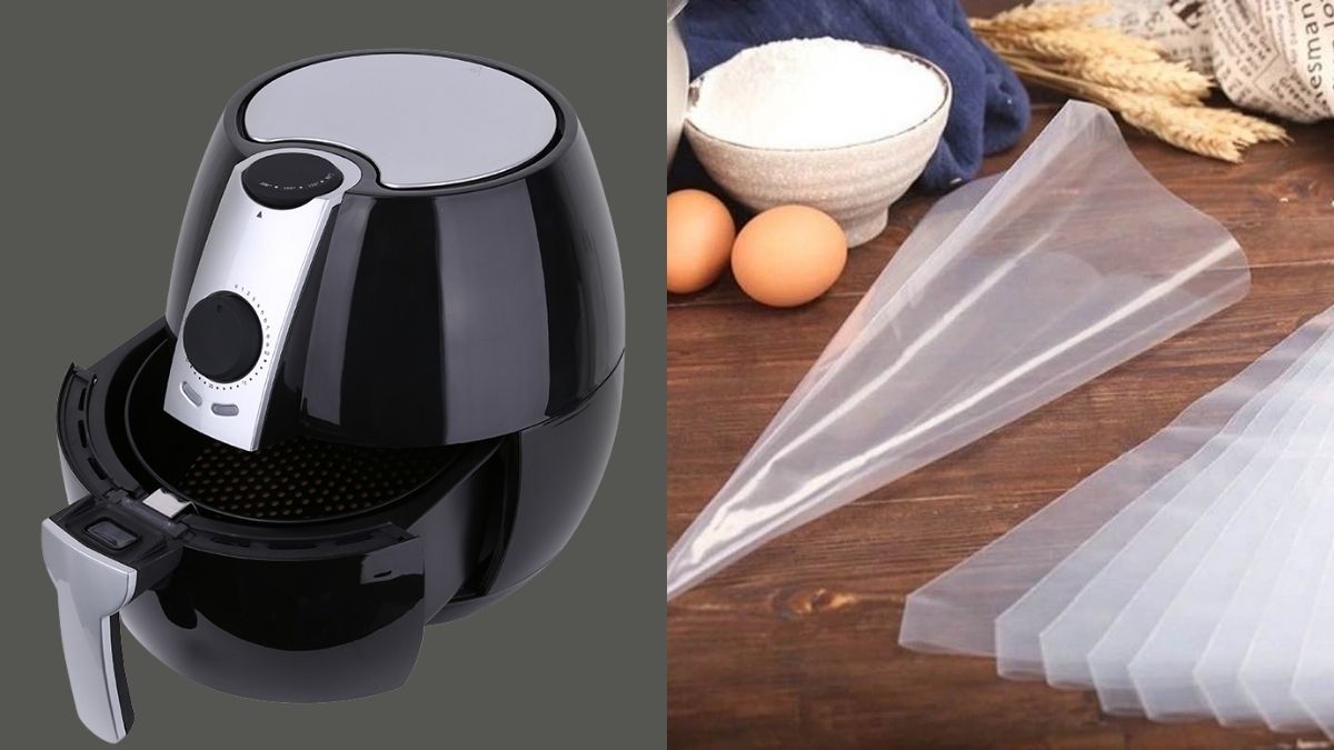 Những dụng cụ cần thiết để làm bánh su kem bằng nối chiên không dầu