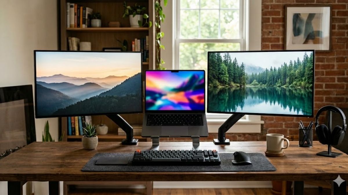 Những lưu ý quan trọng khi vận hành laptop 3 màn hình