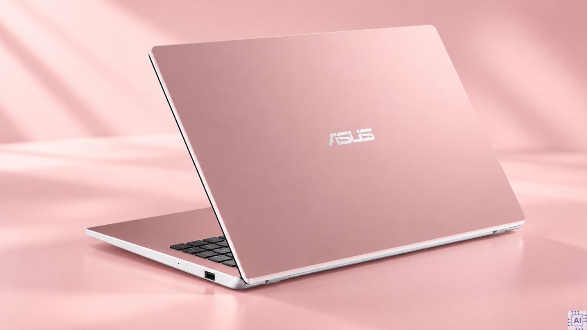 Laptop Asus màu hồng cho sinh viên