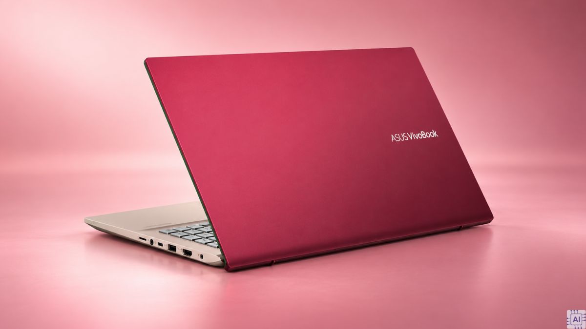 Laptop Asus màu hồng cho sáng tạo nội dung