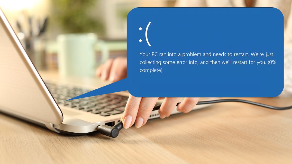 Máy tính bị lỗi Windows hoặc xung đột phần mềm có thể dẫn đến laptop bị giật lag khi sạc