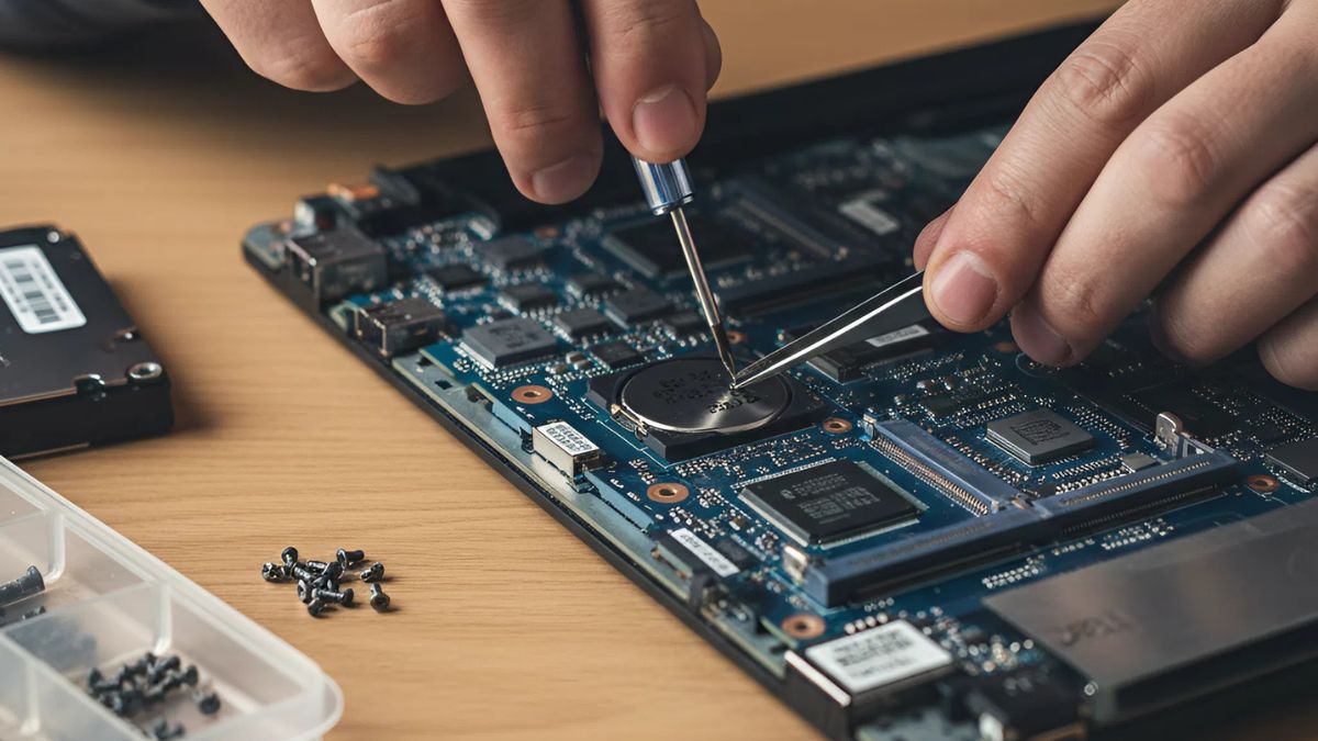 Reset BIOS để khắc phục tình trạng laptop Dell bị sập nguồn bật không lên