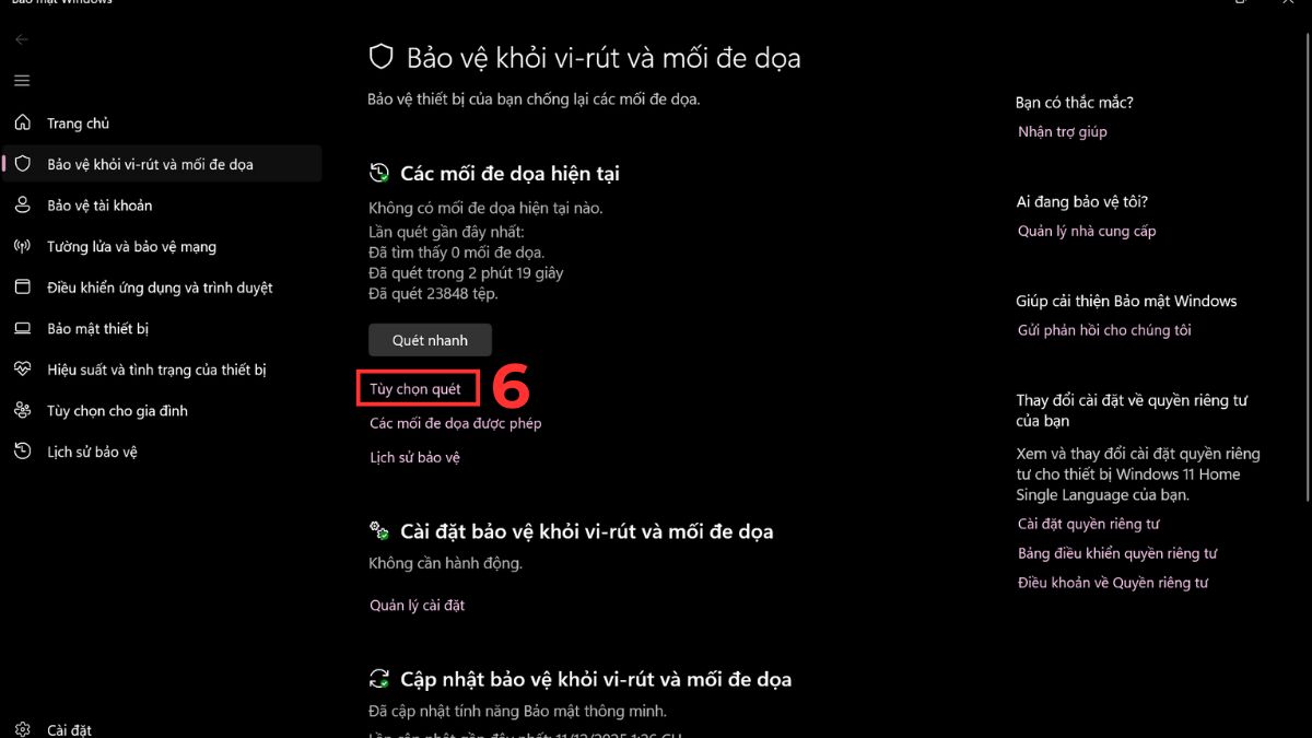 Dọn virus và các phần mềm độc hại cho máy tính bước 3