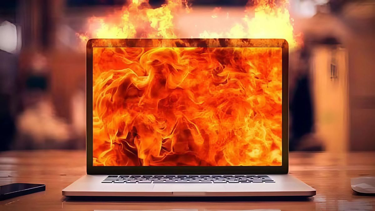 Laptop bị quá nóng có thể khiến laptop Dell sập nguồn bật không lên