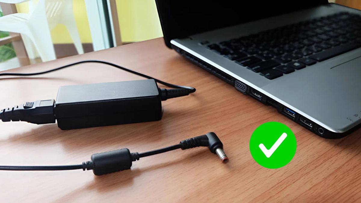 Kiểm tra nguồn điện và bộ sạc