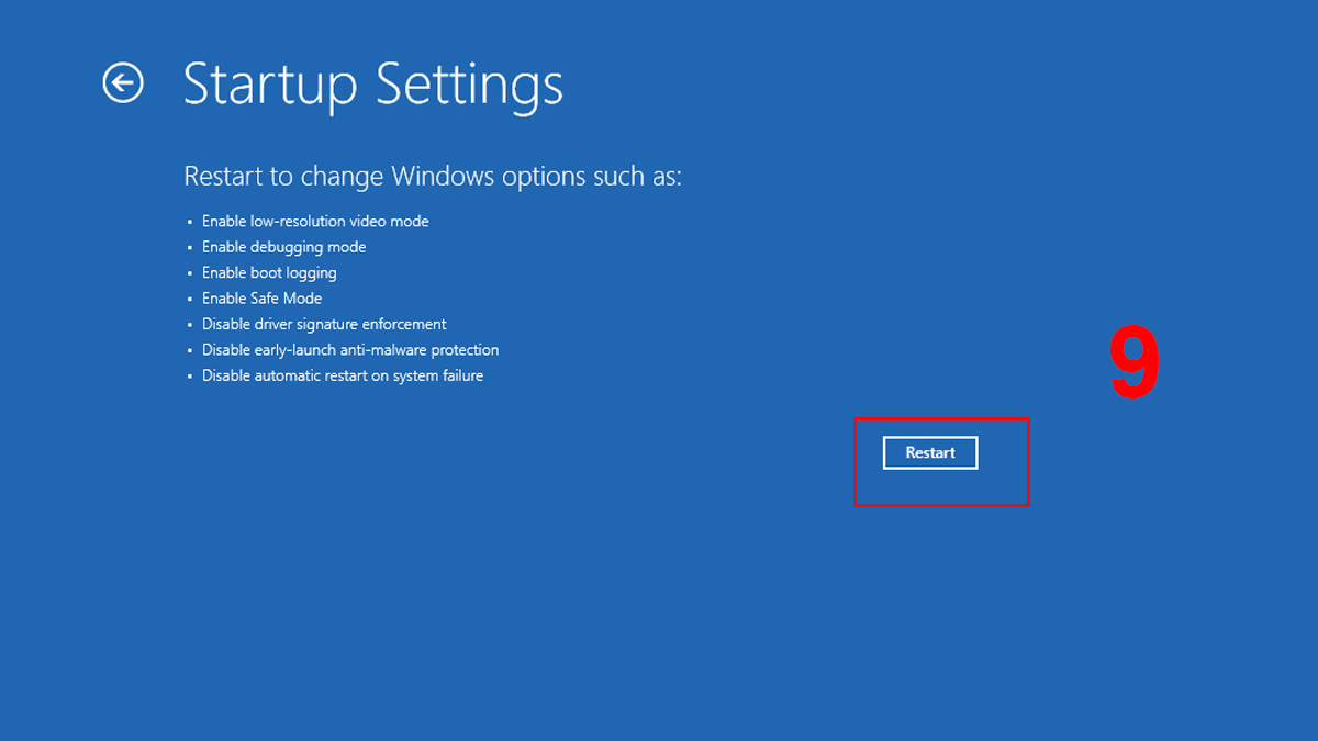 Cách khởi động chế độ Safe Mode để khắc phục laptop Dell bị treo logo khi mở máy bước 4 1