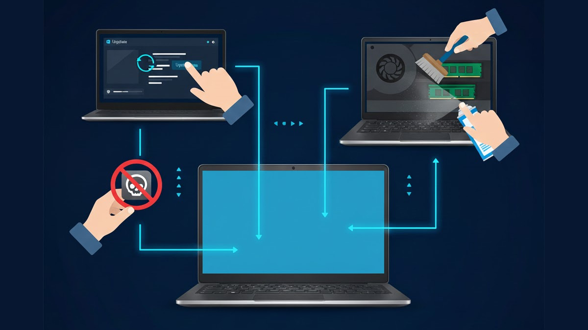 Lưu ý và cách phòng tránh lỗi laptop Dell bị treo logo