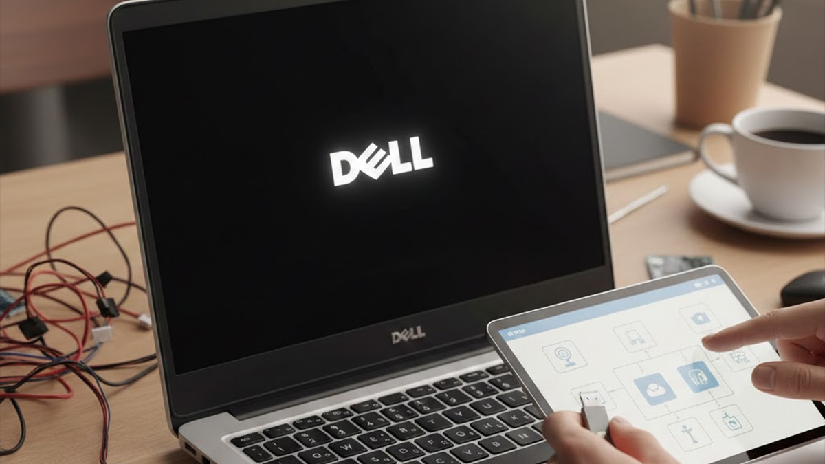 Nguyên nhân và cách sửa laptop Dell bị treo logo khi mở máy dễ dàng