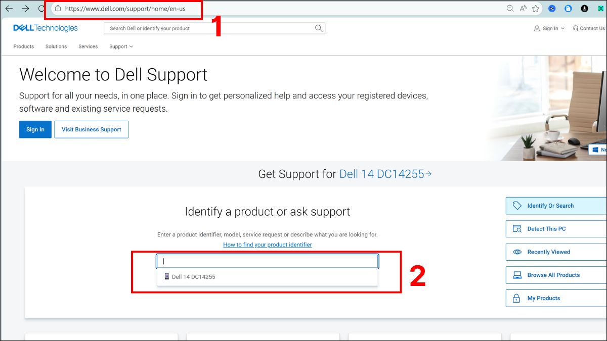 Cập nhật driver âm thanh mới nhất bước 1