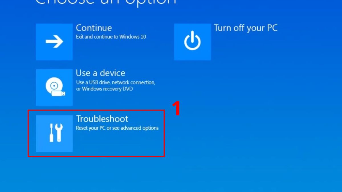 Tắt các ứng dụng khởi động cùng Windows thông qua SafeMode bước 1