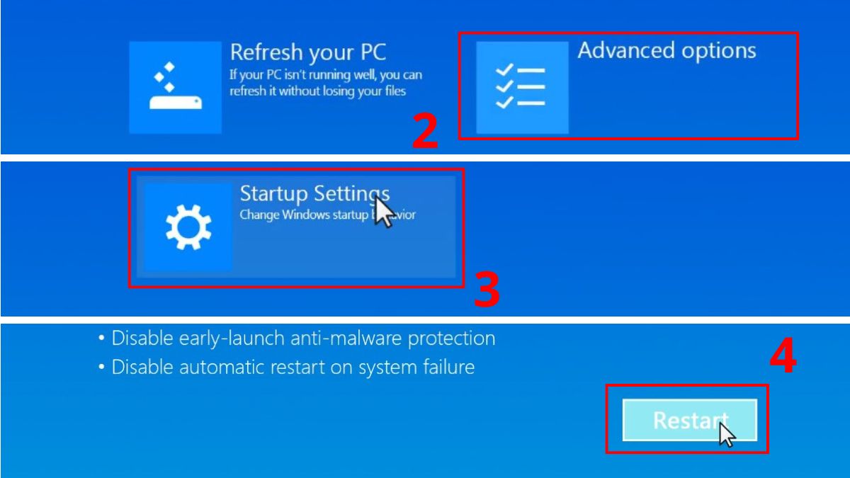 Tắt các ứng dụng khởi động cùng Windows thông qua SafeMode bước 2