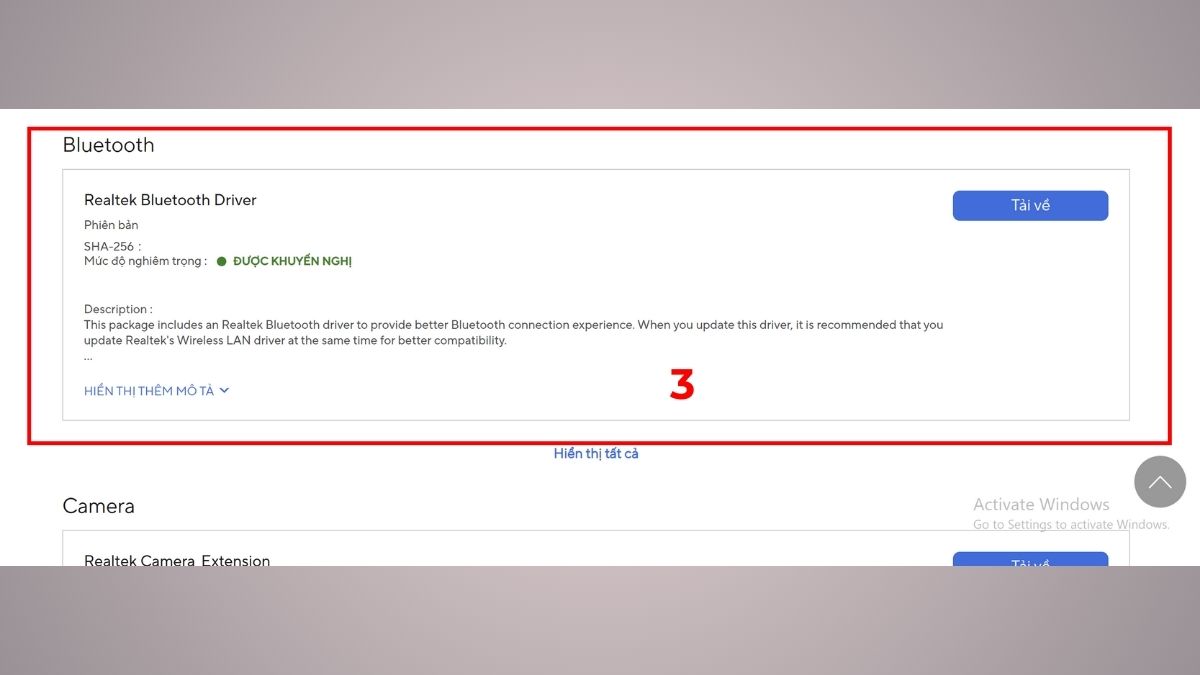 Kiểm tra thông số kỹ thuật của máy bước 3