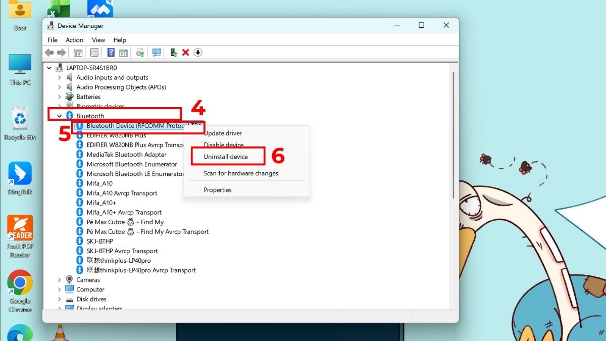 Cách khắc phục Driver Bluetooth bị lỗi bước 2