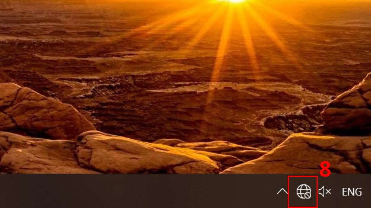 Reset lại card mạng để khắc phục tình trạng laptop không hiển thị wifi bước 5