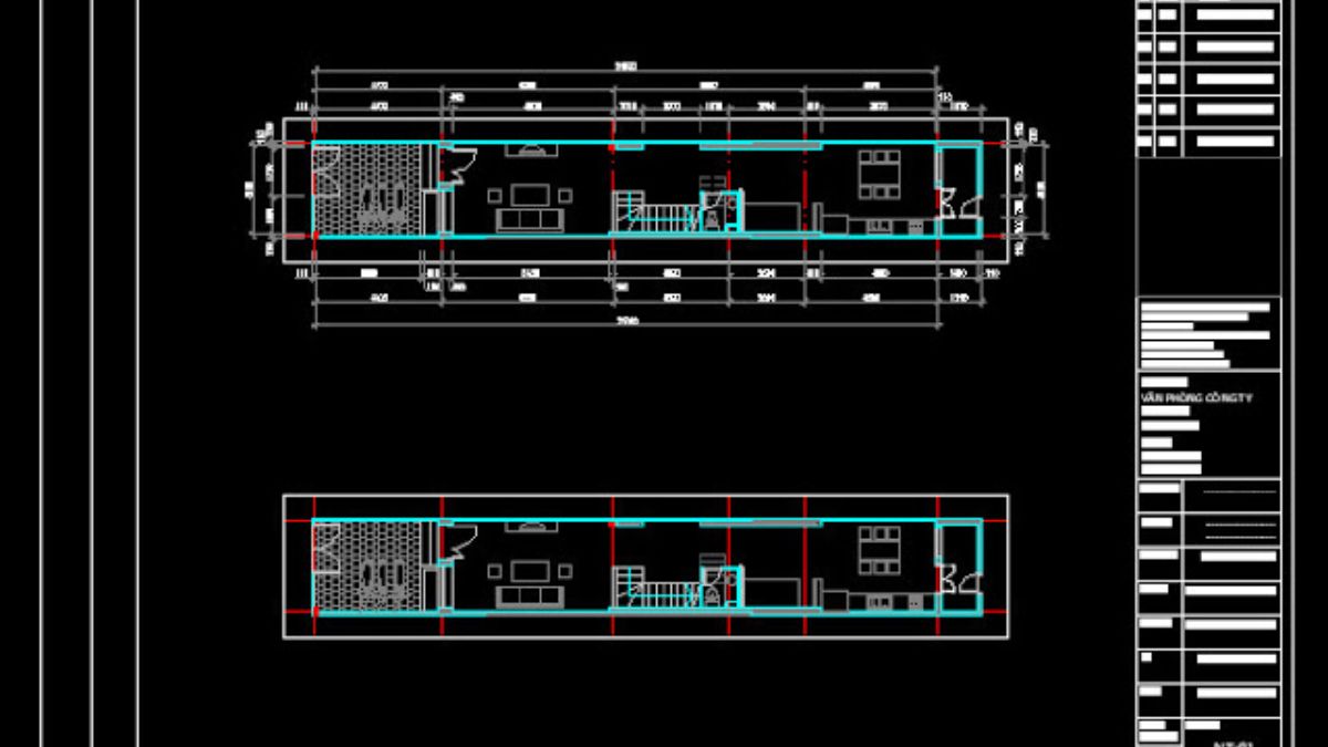 Tạo khung tên trong Layout đơn giản