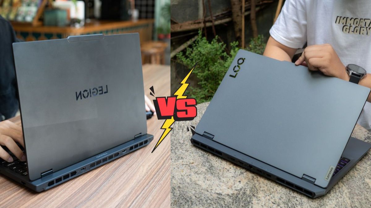 Dòng máy gaming Lenovo Legion và LOQ