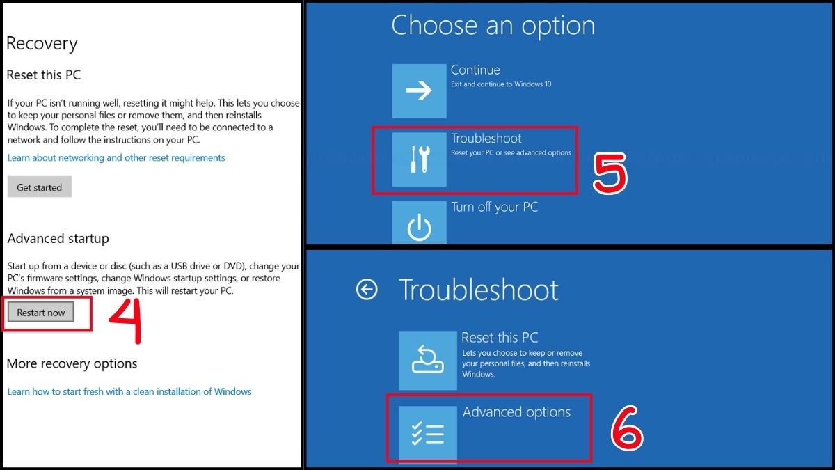 Kiểm tra hoặc gỡ cài đặt các bản cập nhật Windows gần nhất bước 2