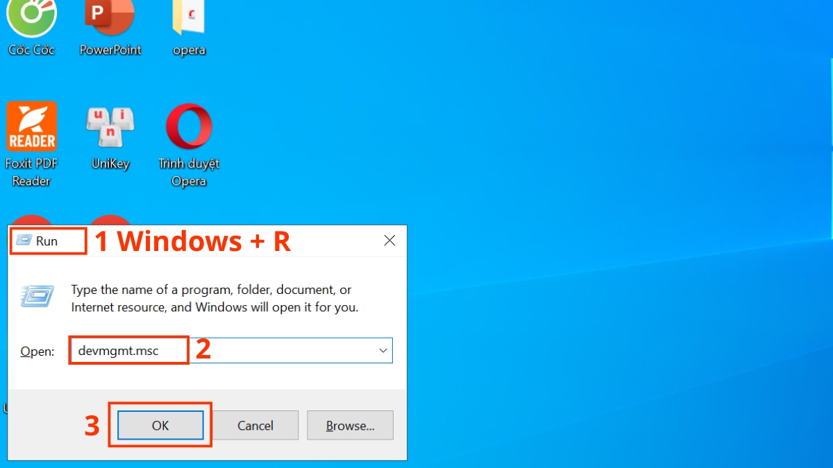 Cách Update Driver bước 1