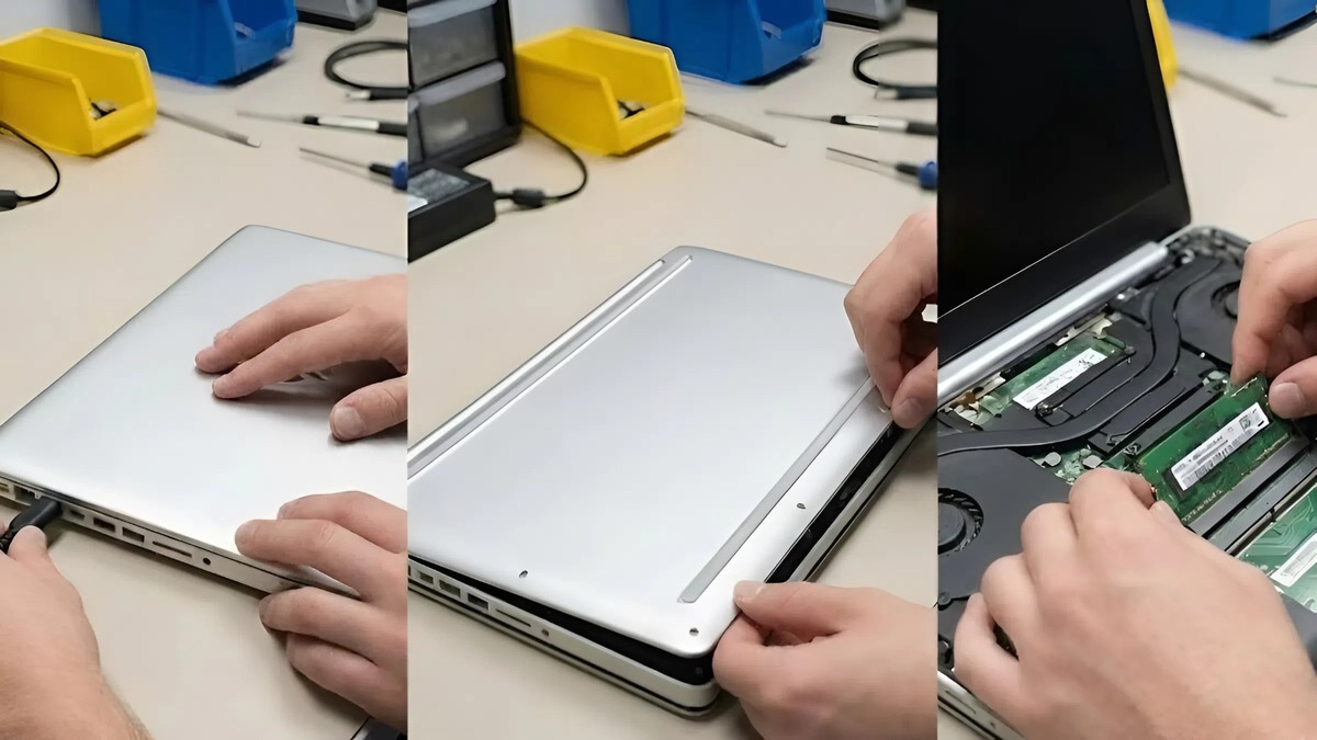 Cách khắc phục tình trạng lỏng RAM máy tính bước 1