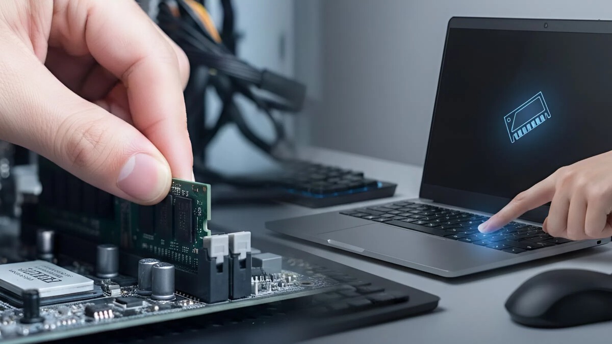 Cách khắc phục tình trạng lỏng RAM máy tính bước 3