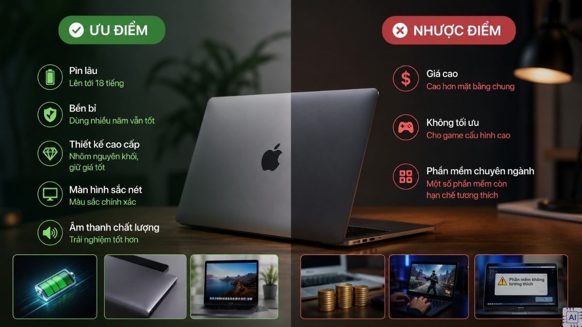 Ưu điểm của MacBook