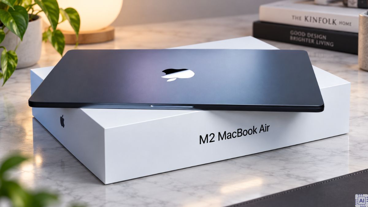 MacBook Air màu xanh Midnight