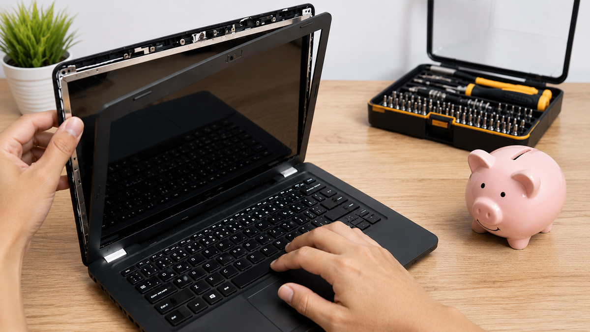 Chi phí sửa màn hình laptop bị tối