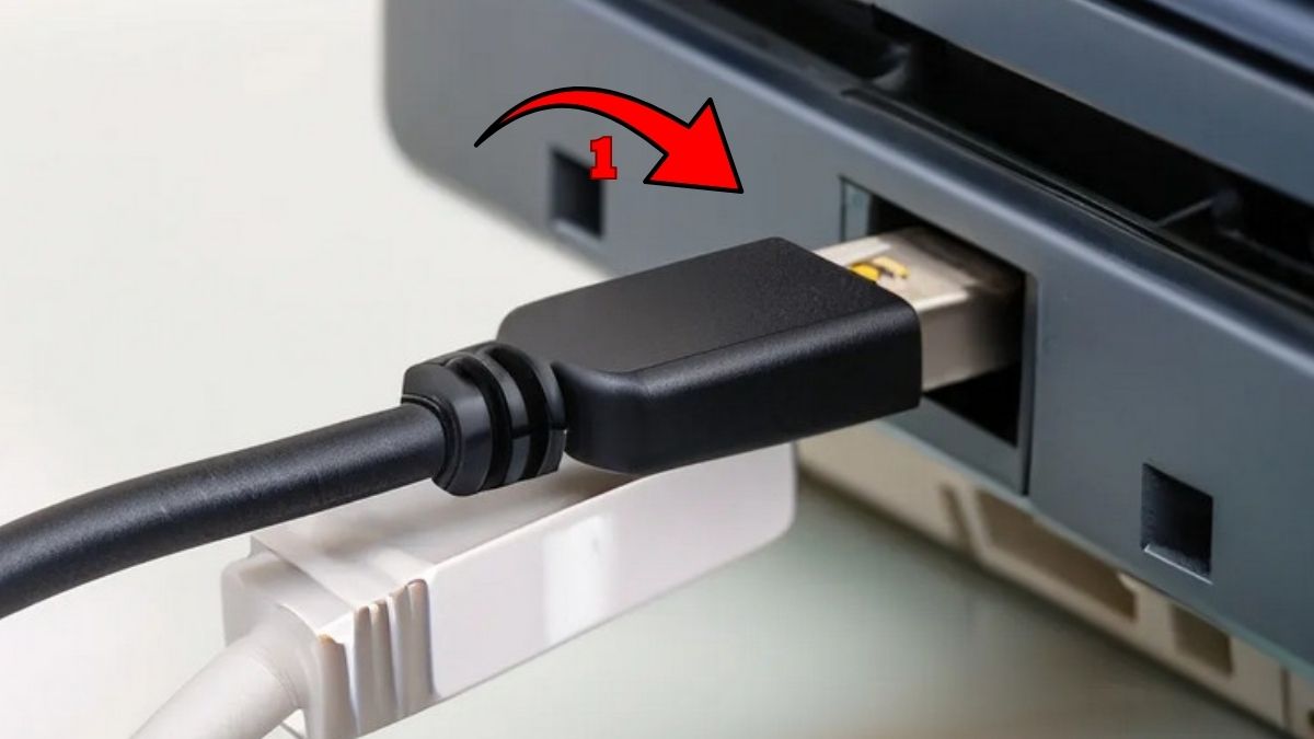 Xử lý máy tính không nhận máy in bước 1