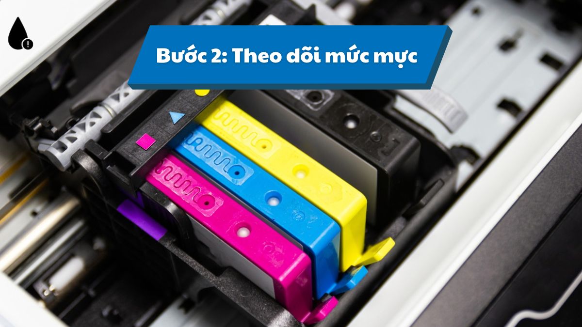 Hướng dẫn sử dụng máy in màu A4 không bị nghẹt mực bước 2