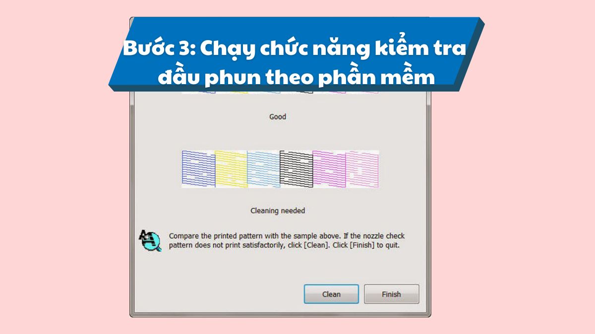 Hướng dẫn sử dụng máy in màu A4 không bị nghẹt mực bước 3