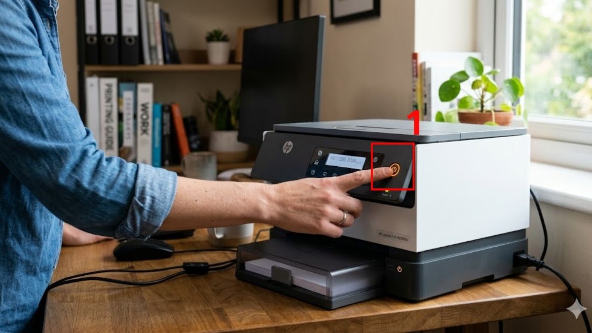 Vệ sinh đầu in nhiệt và trục cao su bước 1