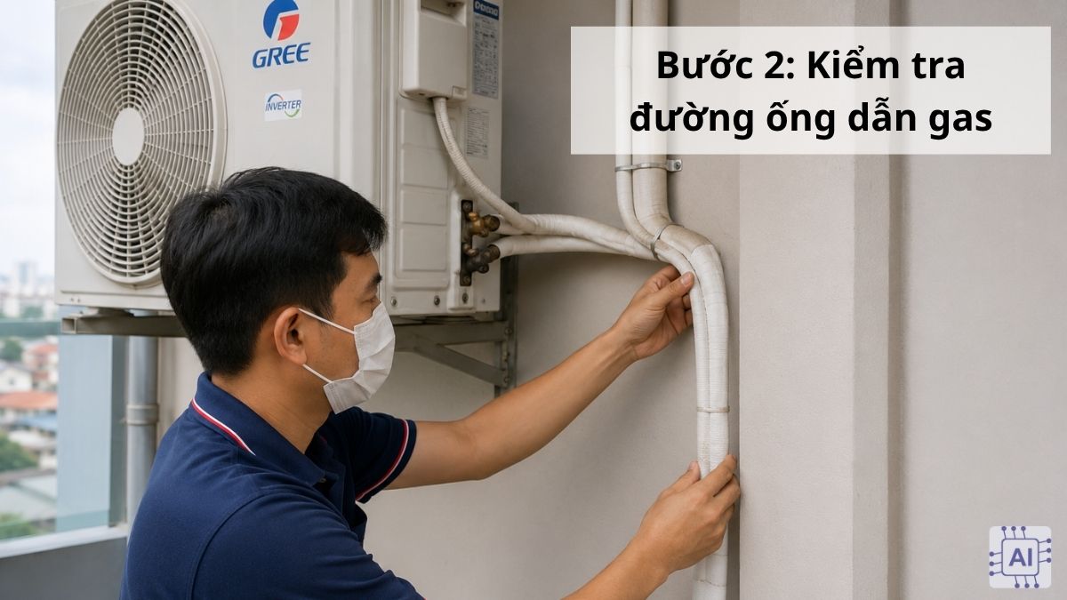 Kiểm tra đường ống dẫn gas