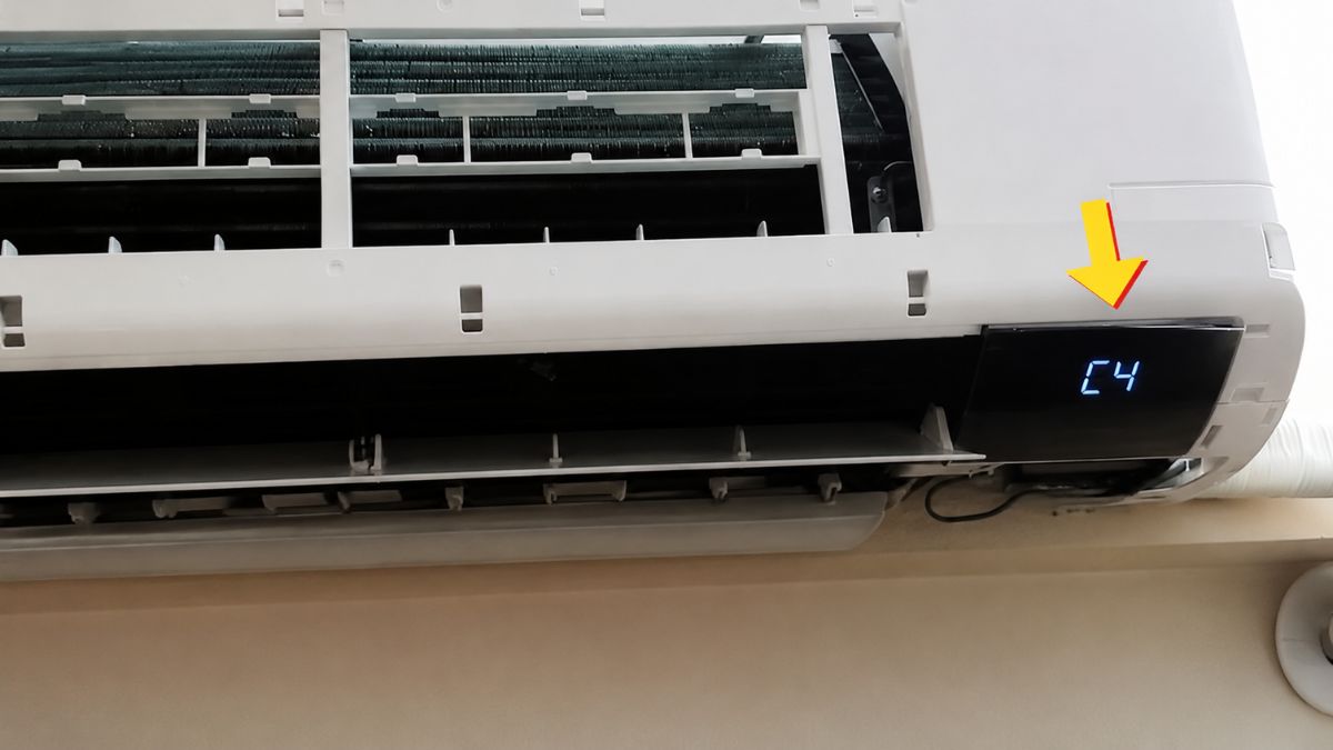 Dấu hiệu nhận biết máy lạnh báo lỗi C4 22