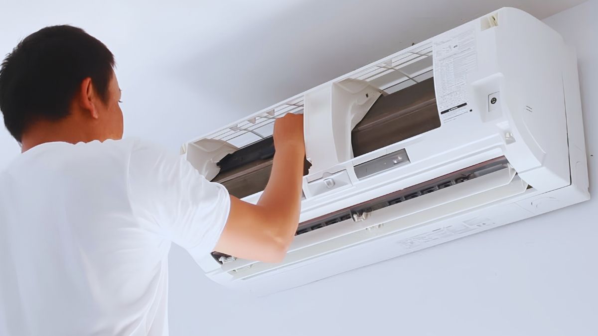 Đến chu kỳ nhắc vệ sinh của máy