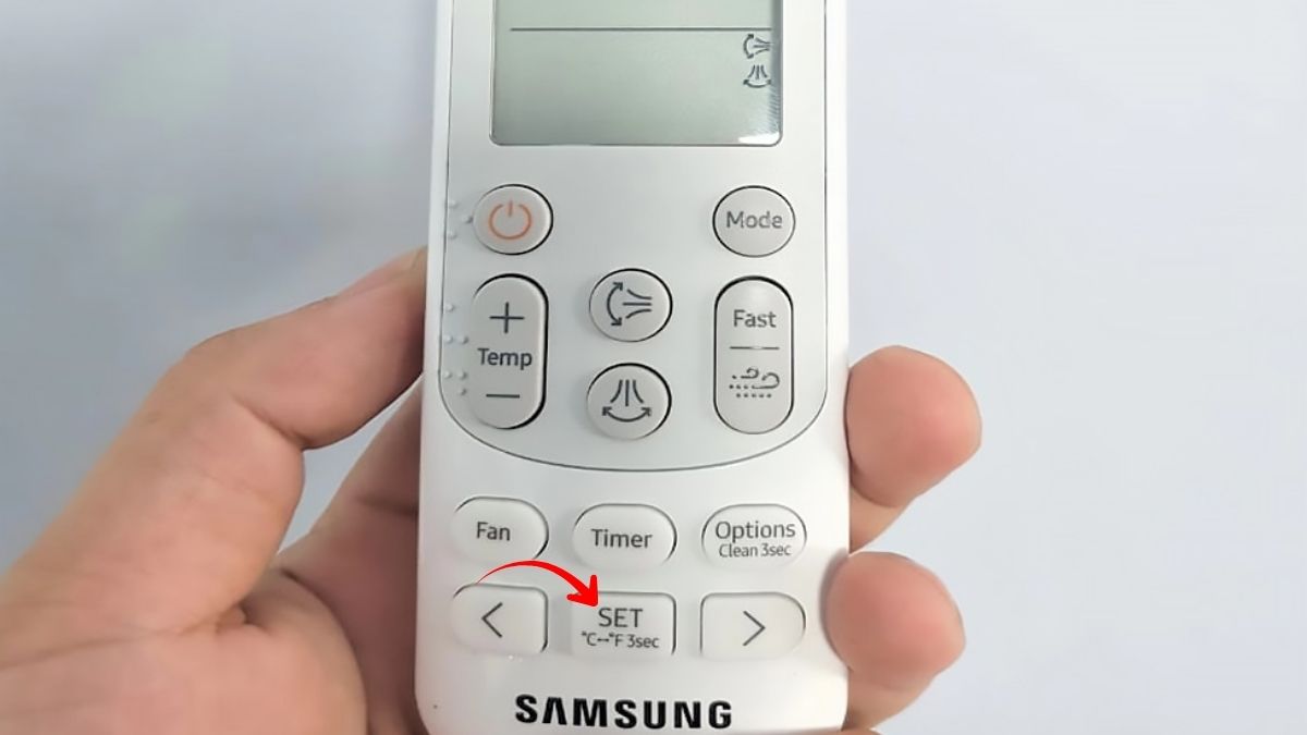 Reset thông báo CF trên điều khiển