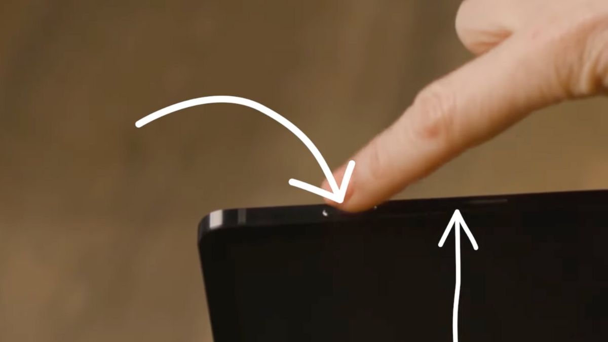 Buộc khởi động lại bằng phím cứng bước 1