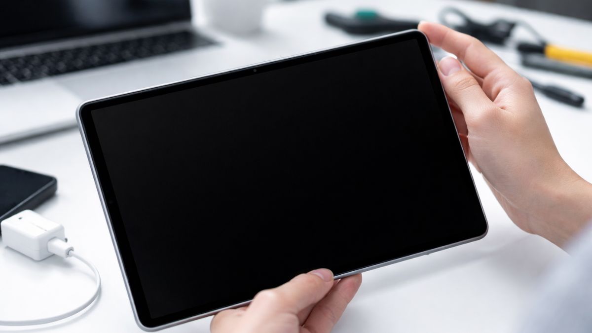 Máy tính bảng Samsung bị đen màn hình do đâu? Cách khắc phục an toàn?