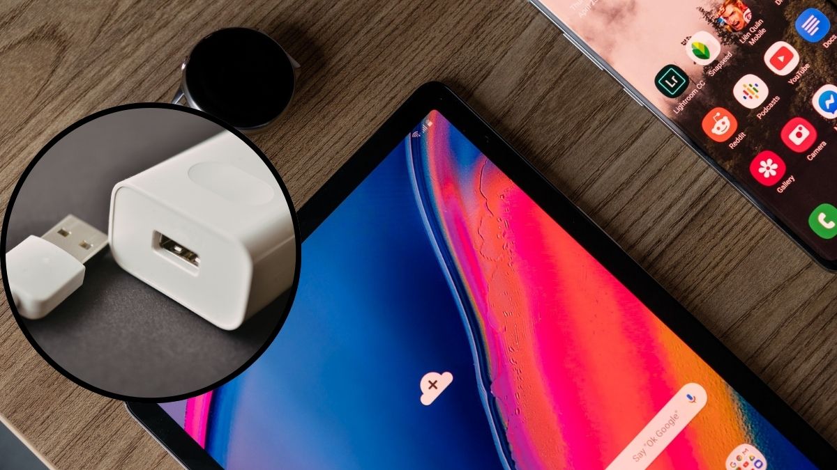 Kiểm tra hệ thống sạc pin để giải quyết tình trạng máy tính bảng bị sập nguồn