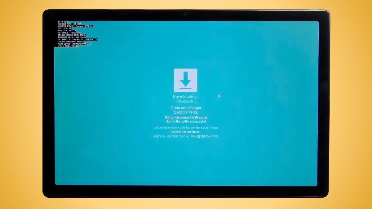 Sử dụng công cụ Odin để khắc phục tình trạng máy tính bảng bị treo logo