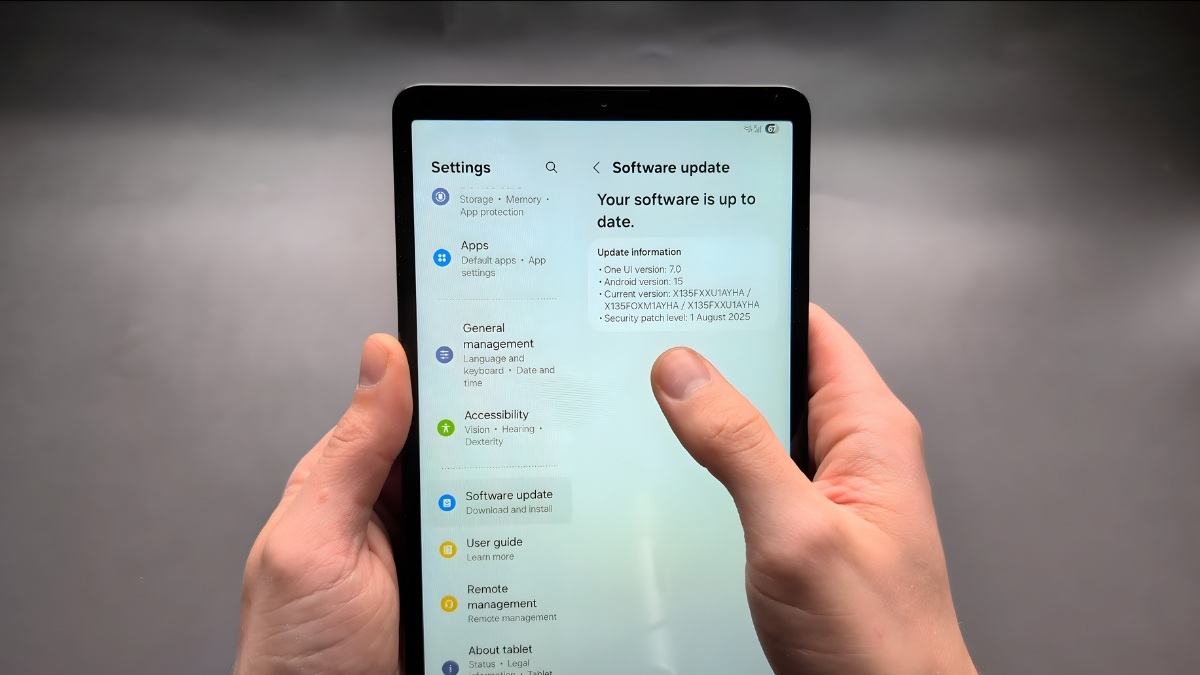 Cách hạn chế tình trạng máy tính bảng Samsung bị treo logo