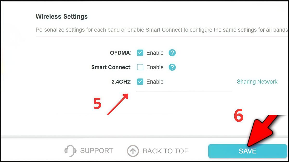 Kiểm tra chế độ bảo mật (WPA2/WPA3) và chuẩn mạng bước 3