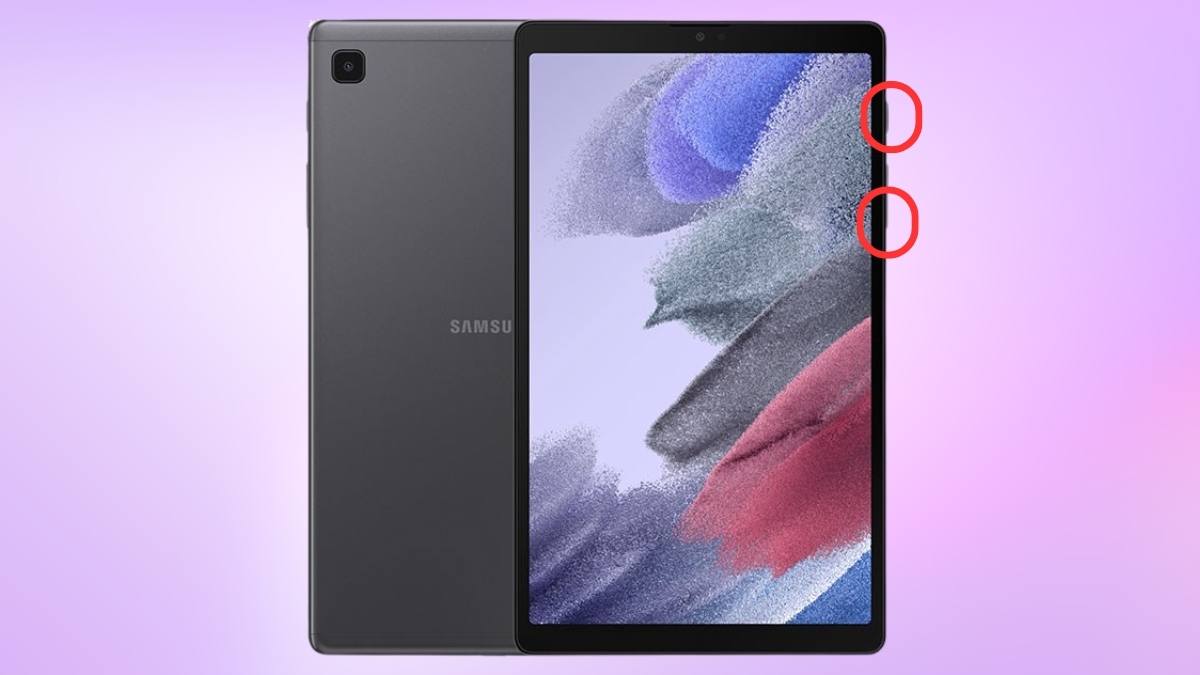 Buộc khởi động lại máy tính bảng Samsung bằng phím cứng
