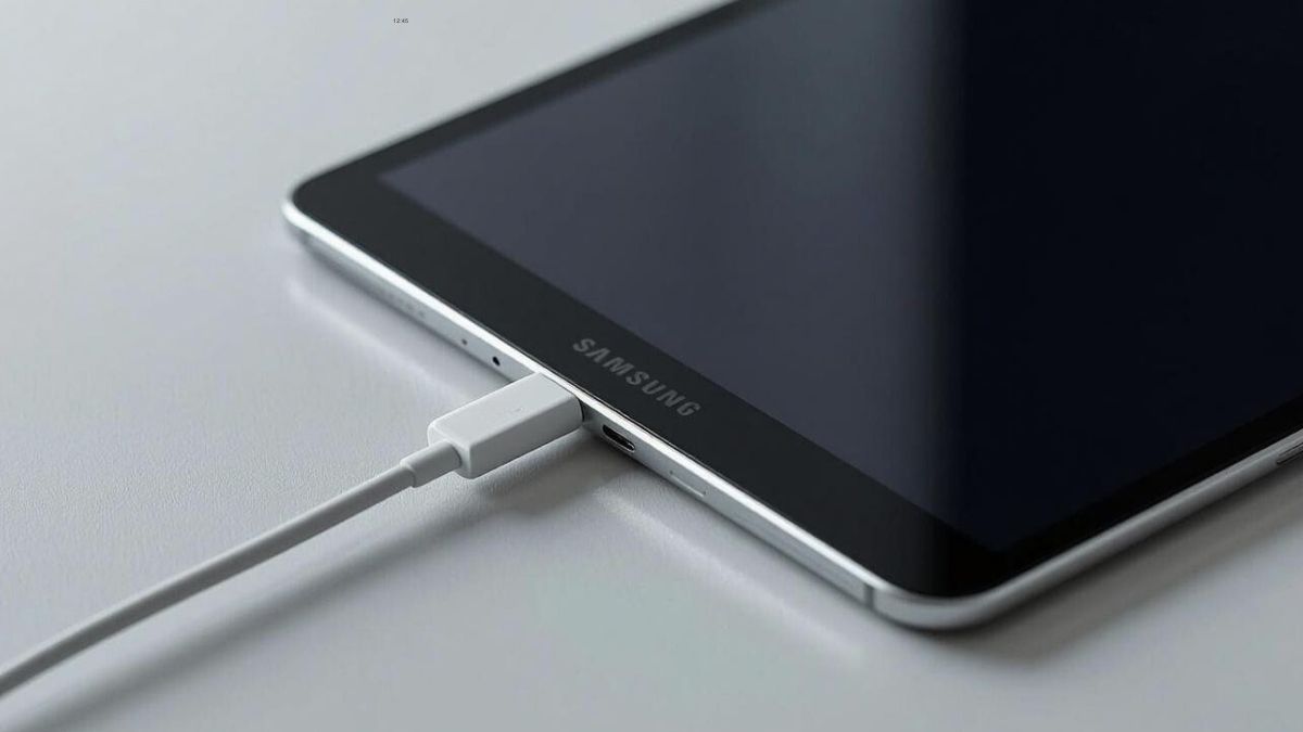 Kiểm tra hư hỏng vật lý có thể khiến máy tính bảng Samsung sạc không vào pin
