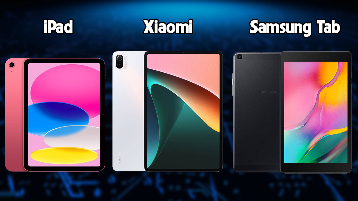 So sánh máy tính bảng Xiaomi với các thương hiệu khác