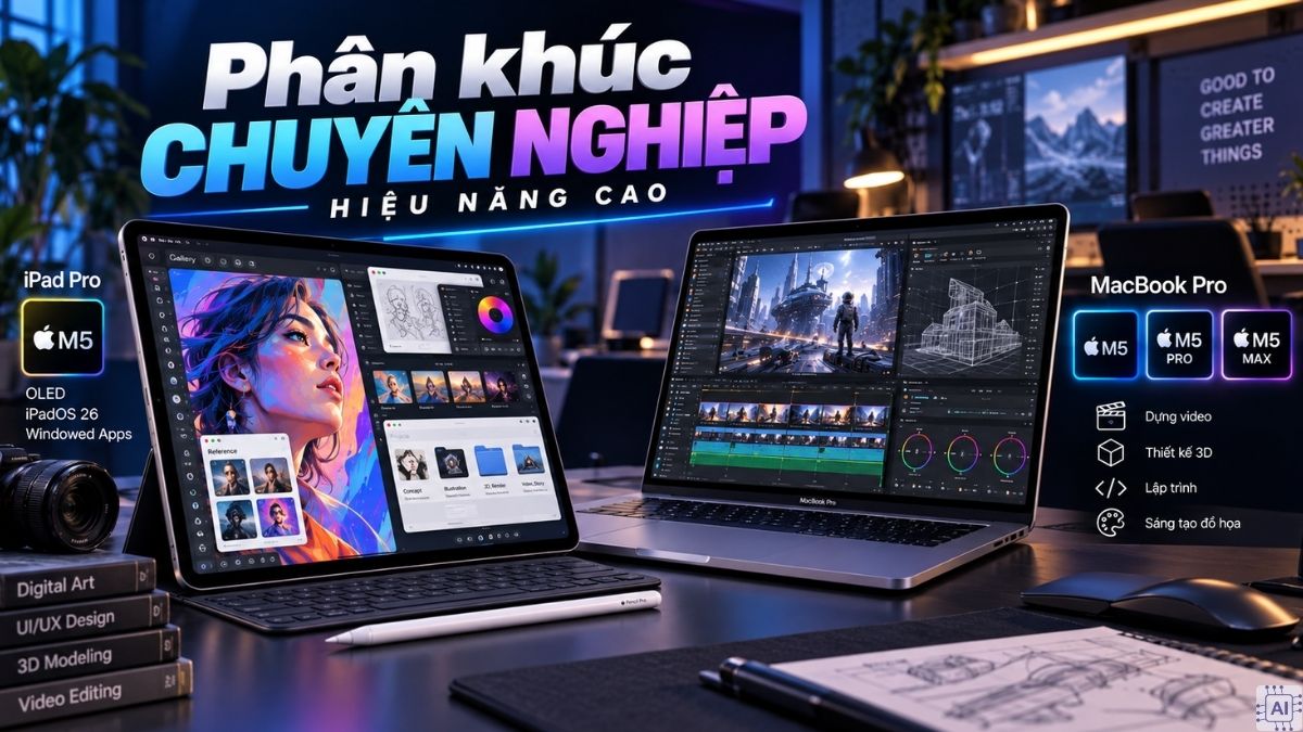 Phân khúc chuyên nghiệp, hiệu năng cao