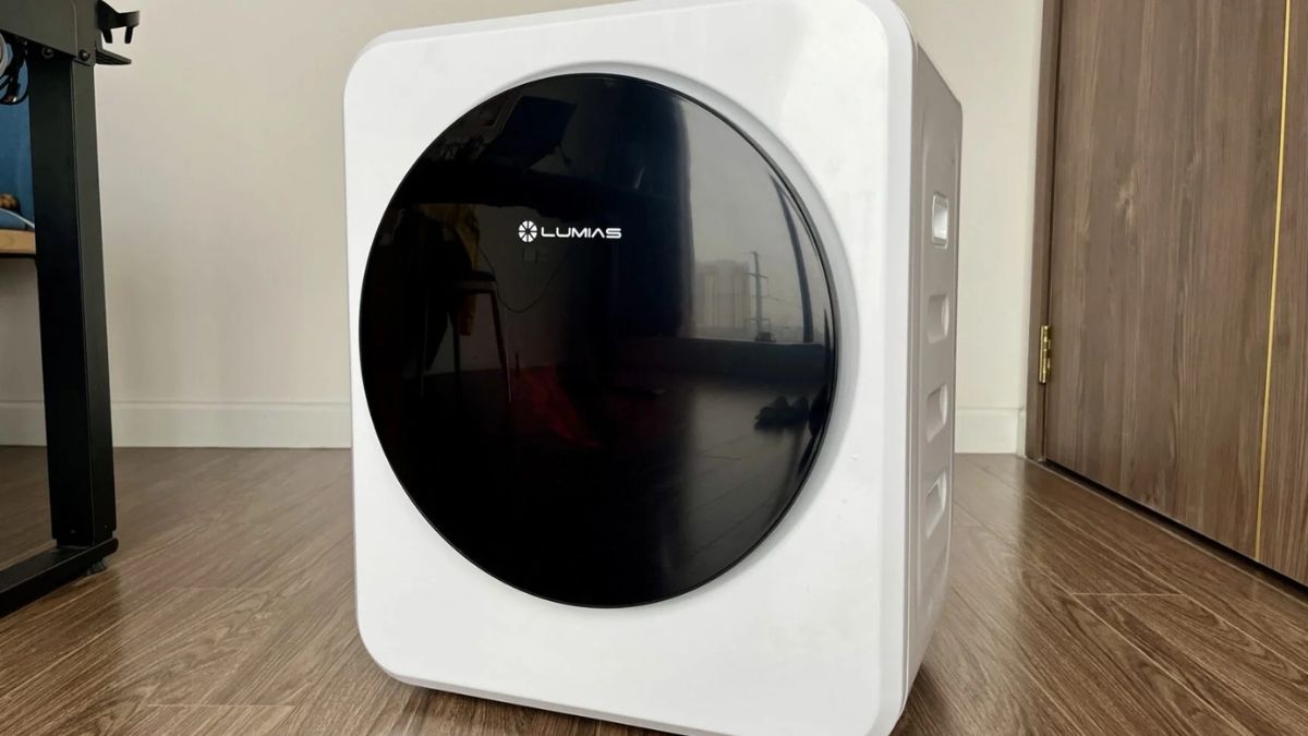 Máy sấy quần áo Lumias có thiết kế gọn nhẹ đa dạng