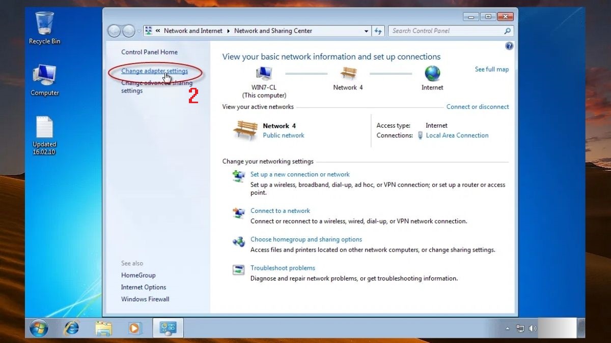 Kiểm tra lại IP để khắc phục lỗi No Internet Win 7 bước 2 (Hình minh họa)
