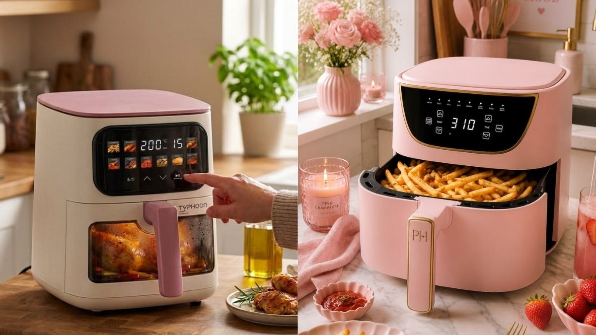 Đánh giá độ bền màu của nồi chiên không dầu màu hồng