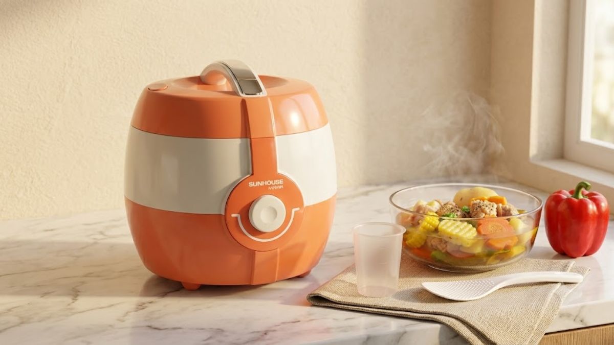 Nồi cơm điện Sunhouse SHD8220 màu cam