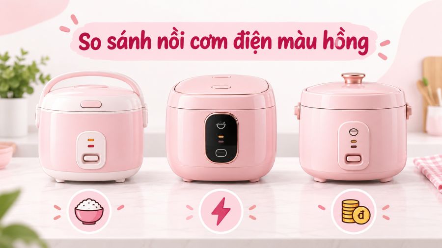 Mẹo bảo quản vỏ nồi màu hồng không bị phai màu